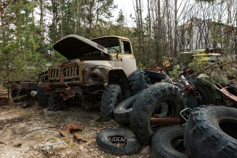 Bild 7869 Geisterstadt Prypjat (Atomkraftwerk Tschernobyl)