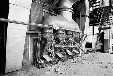 Kraftwerk2. Heizkessel; Brenner Kraftwerk2. Heizkessel; Brenner