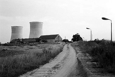 Zufahrt. Ortschaft Niedergörne, Kraftwerkszufahrt Zufahrt. Ortschaft Niedergörne, Kraftwerkszufahrt