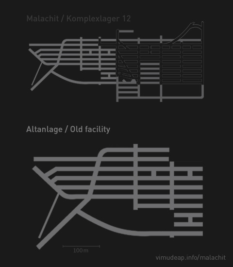 Detailkarte 234 Komplexlager 12 / Malachit Halberstadt