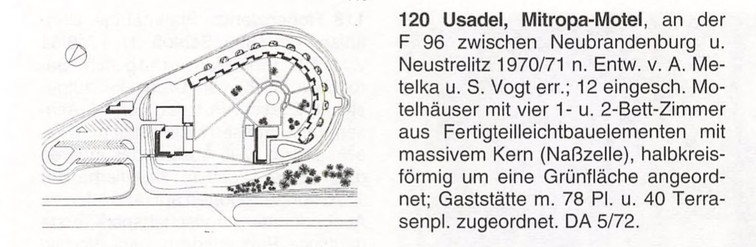 Detailkarte 193 Mitropa Motel Usadel