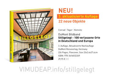 Einen Blick ins Buch und weitere Informationen aufrufen unter
<a href="/stillgelegt">vimudeap.info/stillgelegt</a> Bild 9417