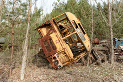 Bild 7864 Geisterstadt Prypjat (Atomkraftwerk Tschernobyl)