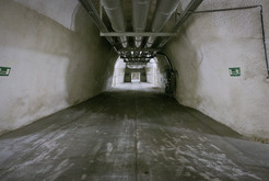 Bild 6888: Logistik- und Lagerbereich: Querstollen im Lagerebereich. Komplexlager 12 / Malachit Halberstadt