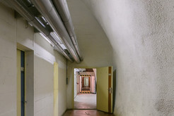 Bild 6900: Unterkunfts- und Hilfsbereich: Als »Diagonalstraße« bezeichneter Verbindungsstollen. Komplexlager 12 / Malachit Halberstadt