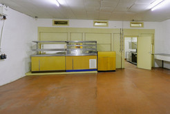 Bild 6905: Unterkunfts- und Hilfsbereich: Speiseraum. Komplexlager 12 / Malachit Halberstadt