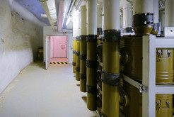 Bild 6915: Unterkunfts- und Hilfsbereich: Stollen mit Filteranlage. Komplexlager 12 / Malachit Halberstadt